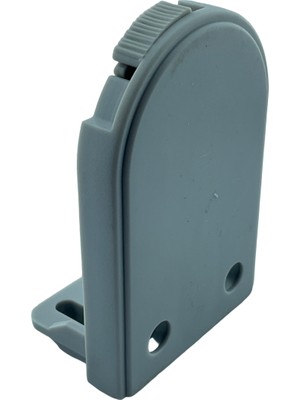 MorPerde Geniş Kasa Gri Mandallı Ayak