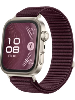 Shepherds Huawei Watch Fit 4 Watch 3 Watch 4 Pro Uyumlu Braid Örgü Kordon Esnek Naylon Dokuma Spor Kayış