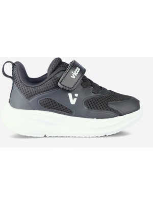 Vicco Karon Hafif Unisex Bebek Siyah Spor Ayakkabı