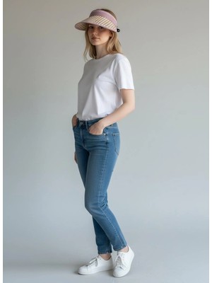 Gullfoss Kazayağı Desenli Siperlik Ayarlanabilir Vizör Şapka