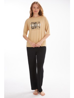 Lilian L10155W Believe Kadın Pijama Takımı