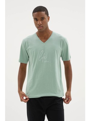 Kly %100 Pamuk Yeni Sezon 2026 Erkek Şık Tasarım Pijama Takımı