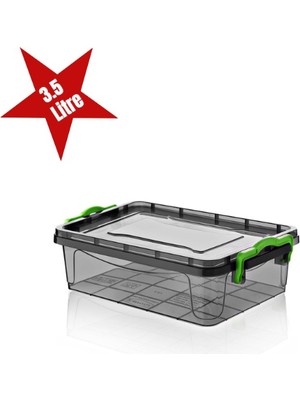 Store Mania Sığ Saklama Kutusu 3.5 Litre  STRMIA-RSTTT34