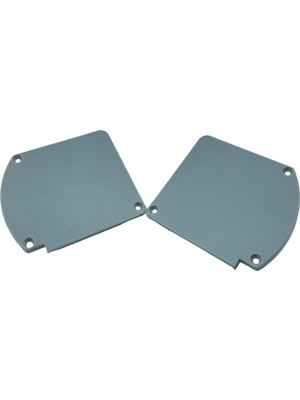 MorPerde Kapalı Kasa Perde Küçük Kutu Gri Kapak Takımı