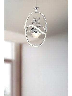 Ronisu Aydınlatma Halux Sarkıt LED Avize - Oturma Odası, Salon, Mutfak Uyumlu Şık Avize