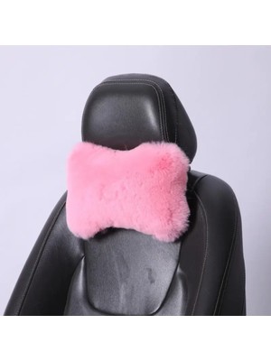 Özgürce Yumuşak Peluş Oto Boyun Yastığı Seti, Ortopedik ve Konforlu Kullanımıyla Ideal