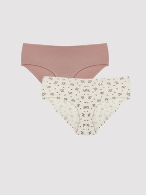 Lc Waikiki Yeni Sezon Çiçekli Hipster Külot 2'li