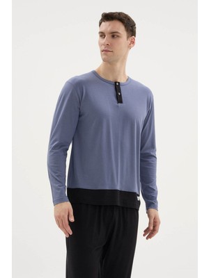 Kly %100 Pamuk Yeni Sezon Şık Tasarım Konforlu Hissettiren Erkek Pijama Takımı