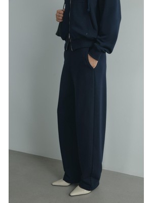 Suud Collection Lacivert Salted Lastikli Eşofman