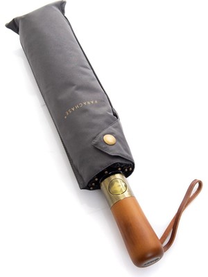 Normadia Unisex Gri Şemsiye PARACHASE202, Şık ve Dayanıklı Koruma Sağlar