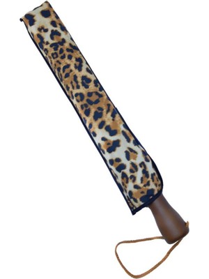 Normadia Şemsiye, Leopar Desenli, Otomatik Açılır, 40 cm Kapalı, 95 cm Çap
