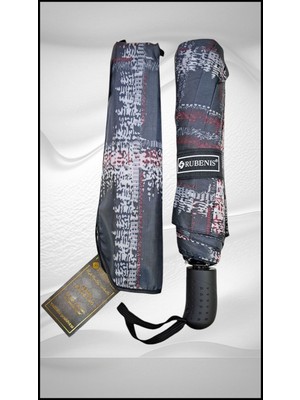 Rubenis Dayanıklı 3 Kırmalı 10 Telli Otomatik Şemsiye, Şık ve Pratik Kullanım