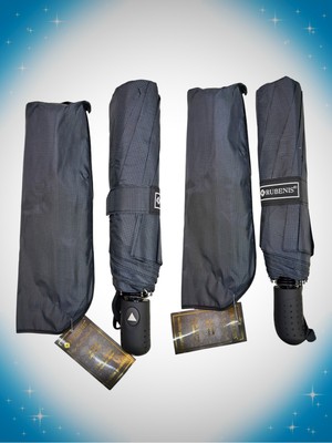 Rubenis Şemsiye, 10 Telli, Kırmalı, Otomatik Açılır, Dayanıklı ve Şık Tasarım