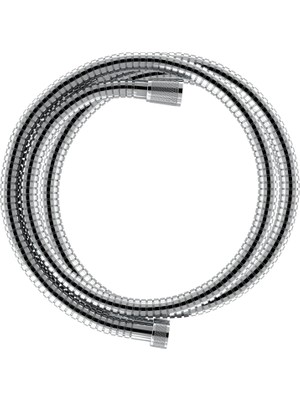 Romena Parlak Krom El Duşu Hortumu 150 cm – Çift Kenetli, Paslanmaz Çelik