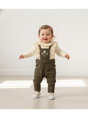 MİNİM Bella Lace Takım Kız Çocuk Takım - Bayramlık - Özel Gün - Doğum Günü - Günlük