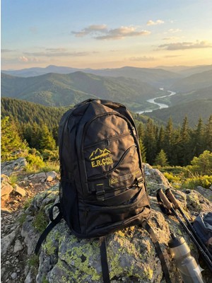 Şapkacımadam Orijinal Körüklü Ortopedik Konfor Modeli Çok Gözlü Gezi Seyahat Yürüyüş Dağcı Kamp Spor Sırt Çantası