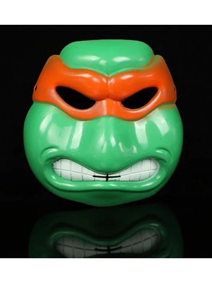 Renklime Ninja Kaplumbağalar Michelangelo Maskesi