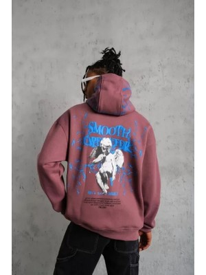 Veralya Erkek Yıldırım Baskılı Kapşonlu Sweat