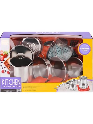 Renklime Metal Yemek Seti