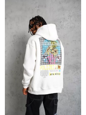 Veralya Erkek Patel Six Baskılı Kapüşonlu Sweat