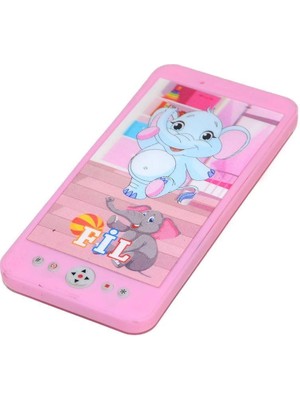 Renklime Fab PRJ-200 Sesli ve Işıklı Neşeli Telefonum  - 1 Adet Stokta Olan Gönderilir