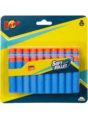 Renklime Zapp 20'li Yedek Sünger Dart