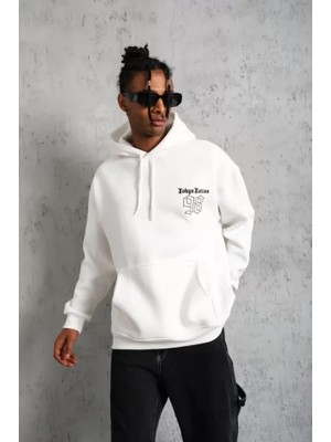 Veralya Erkek 98 Baskılı Kapşonlu Sweat