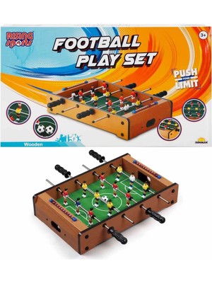 Renklime Rising Sports Ahşap Masaüstü Langırt