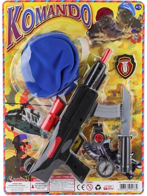 Renklime 133 Küçük Bereli Komando Seti -Aydede Oyuncak