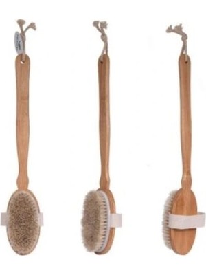 Renklime Organik Doğal At Kılı Banyo Fırçası