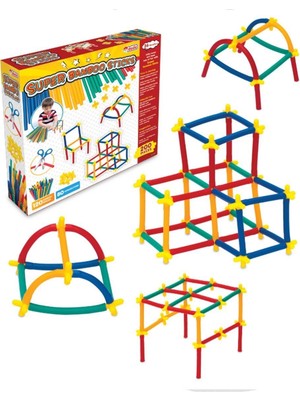 Renklime 03461 Dede, Süper Bambu Çubukları 200 Parça