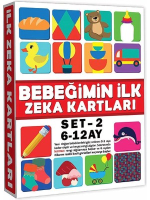 Renklime 2205 Eğitici Kartlar 6-12 Ay Zeka Kartları