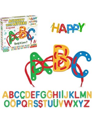 Renklime 03673 Dede, Harflerle Aktivite - 140 Parça