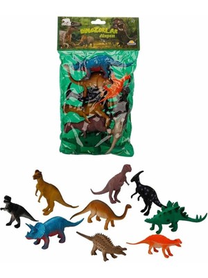 Renklime 9 Lu Dinozor Figür Seti 12-20 cm