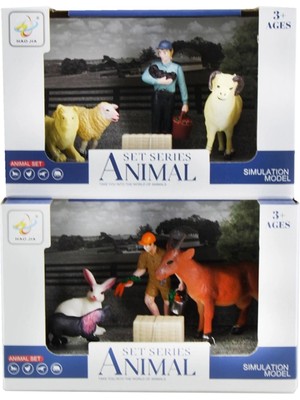 Renklime Kutuda Pvc Çiftlik Seti