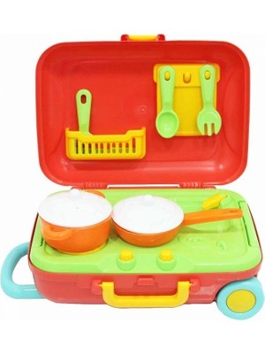 Renklime Dede Mutfak Seti Bavulum