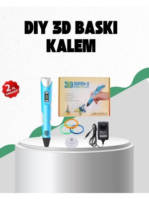 Renklime Profesyonel ve Hobi Için 3D Modelleme Kalemi