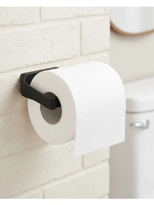 Renklime Duvara Monte Siyah Peçetelik Minimal Banyo Aksesuarı