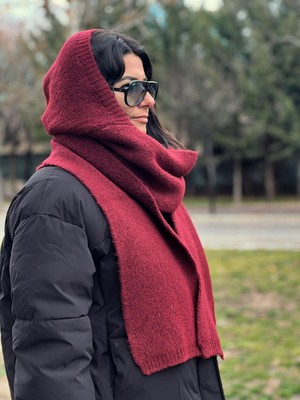 Trend Nexus Kapüşonlu Şal-Atkı