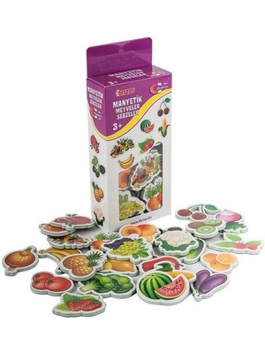 Datatek 1307 Dıytoy, Manyetik Meyveler - Sebzeler / +3 Yaş