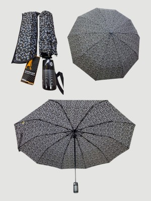 Normadia 10 Telli Lüks Otomatik Fiber Gövde Rüzgârdaya Dayanıklı Şemsiye