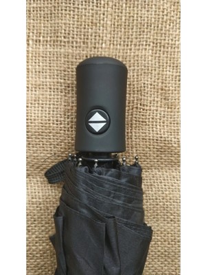 Normadia Kırılmaz Premium 8 Telli Siyah Şemsiye, Dayanıklı ve Şık Tasarım