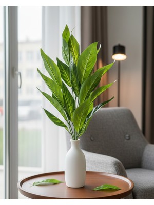 Yapay Çiçek Deryası Yeşil Yapay Starliçe Ev ve Iş Yeri Dekorasyon Çiçeği 75 cm