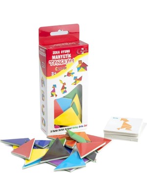 Renklime 1321 Dıytoy, Manyetik Zeka Oyunu - Tangram / +3 Yaş