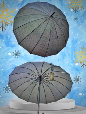 Rubenis Şemsiye, 16 Telli, Otomatik, Çelik Gövde, Dayanıklı ve Şık Tasarım