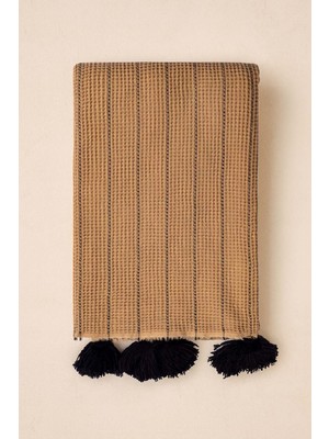 Barine Buhur Pike Dokulu Koltuk Şalı, Battaniye Deve Tüyü