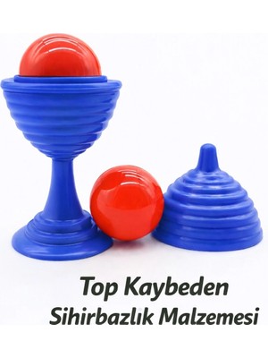 Datatek Mavi Renk Sihirli Kupa Top Kaybetme Oyunu 7 cm