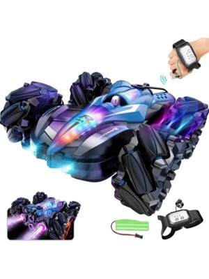 Renklime Uzaktan Kumandalı Akrobat Araba