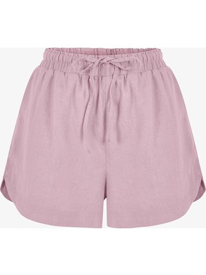 Penti Açık Lila Linen Şort