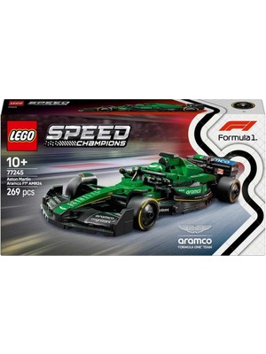 Renklime LEGO Speed Champions Aston Martin Aramco F1 AMR24 Yarış Arabası